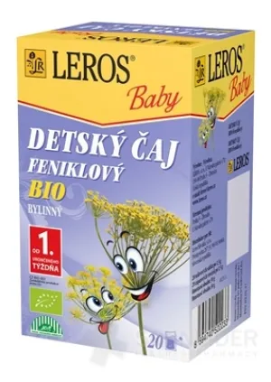 LEROS BABY DETSKÝ ČAJ BIO FENIKLOVÝ