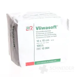 VLIWASOFT KOMPRESY NESTERILNÉ 10x10 cm