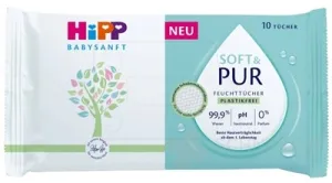 HiPP BabySANFT SOFT & PUR Čistiace vlhčené obrúsky