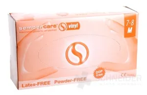 SEMPERCARE Vyšetrovacie rukavice vinyl