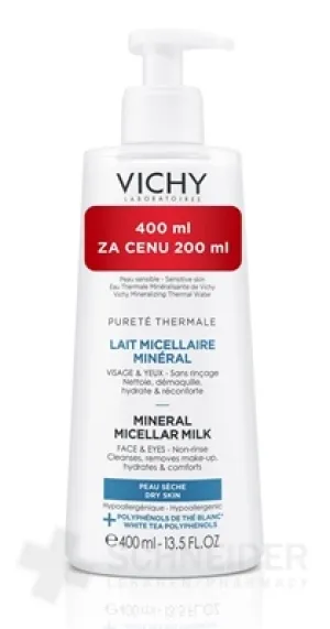 VICHY PURETE THERMALE MINERAL Micelárne mlieko