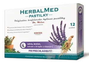 HERBALMED PASTILKY pri prechladnutí - Dr.Weiss
