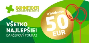 Narodeninový darčekový poukaz v hodnote 50€