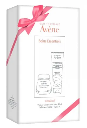 Avene Xmass Výživný kompenzačný krém 50ml + Odličovací fluid 3v1 200ml