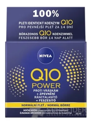 NIVEA Q10 POWER Spevňujúci nočný krém