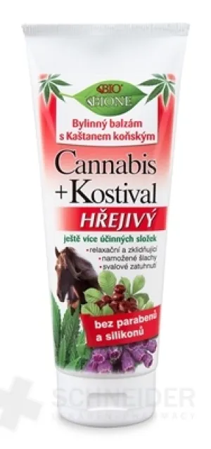 BC BIO Cannabis + Kostihoj konský balzam Hrejivý