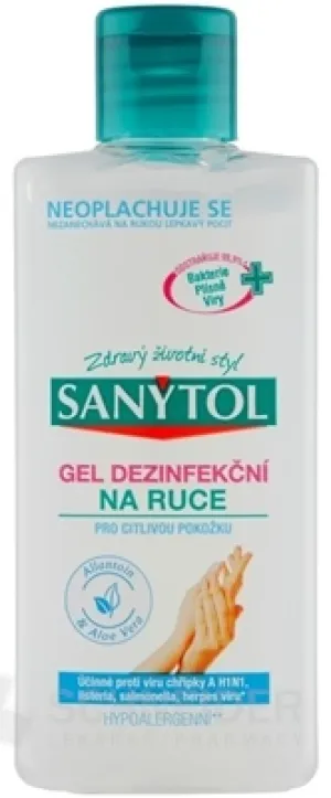 SANYTOL GÉL DEZINFEKCNÝ na ruky