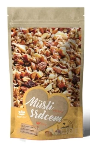 topnatur Müsli srdcom Orechové