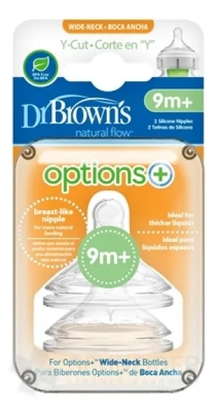 Dr.BROWN´S NÁHRADNÉ CUMLÍKY OPTIONS+ LEVEL Y-CUT