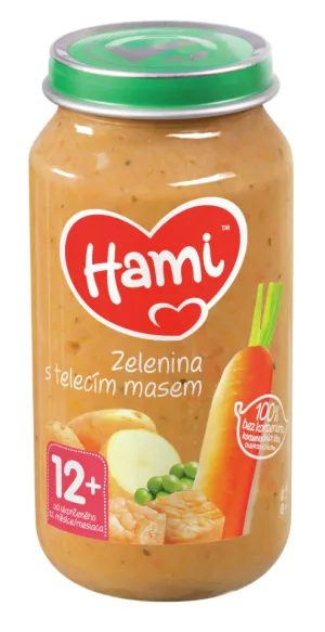 Hami príkrm Zelenina s teľacím mäsom