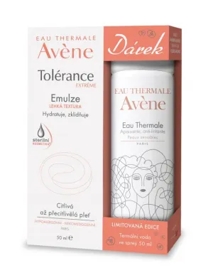 Avene Tolerance extreme emulzia 50ml + termálna voda v spreji 50ml