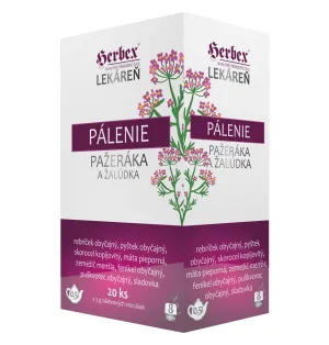 HERBEX Lekáreň PÁLENIE pažeráka a žalúdka