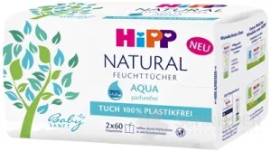HiPP BabySANFT NATURAL Aqua vlhčené obrúsky