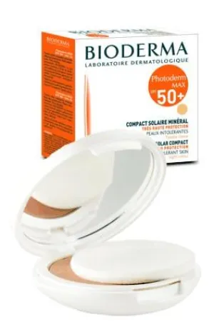 Bioderma Photoderm SPF50+ kompaktný make-up na citlivú pleť, odtieň tmavý