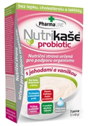 Nutrikaša probiotic - s jahodami a vanilkou