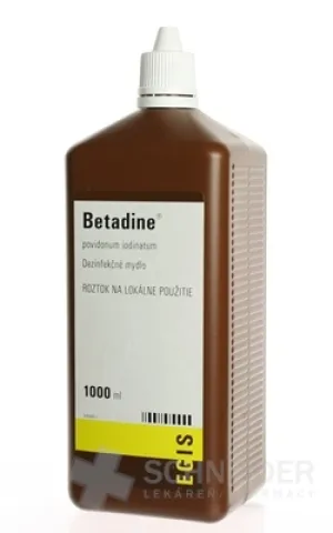 Betadine dezinfekčné mydlo 75 mg/ml