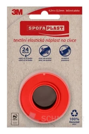 3M SPOFAPLAST č.131N Textilná elastická náplasť