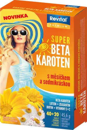 Revital SUPER BETA-KAROTÉN 40+20 TBL