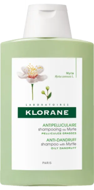 Klorane šampón s výťažkom z myrty na mastné lupiny 200ml