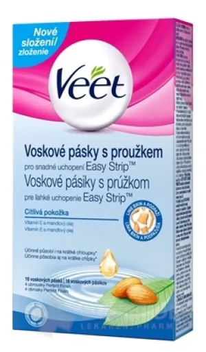 Veet Voskové pásiky na líniu bikín a podpazušie