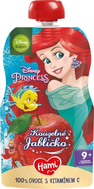 Hami Disney Princess ovocná kapsička Jabĺčko