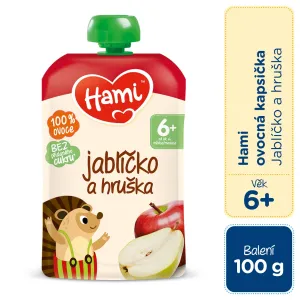 Hami kapsička Jabĺčko a hruška