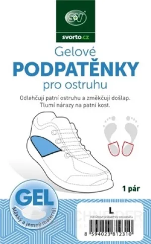 svorto Gélové PODPӒTNÍKY pre ostrohu