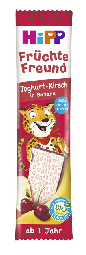 HiPP BIO Ovocná tyčinka Banán-Višňa-Jogurt