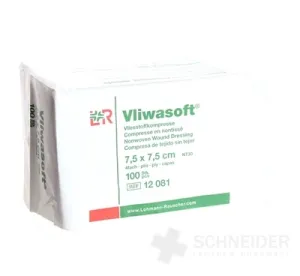 VLIWASOFT KOMPRESY NESTERILNÉ 7,5x7,5 cm