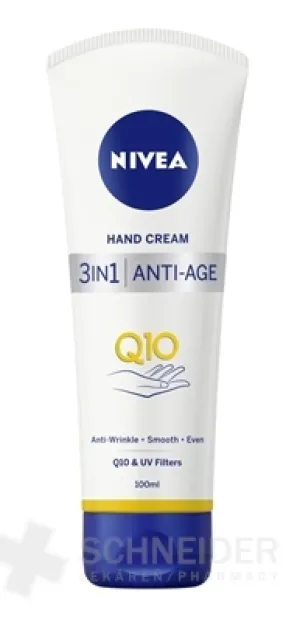 NIVEA Krém na ruky ANTI-AGE 3v1 Q10
