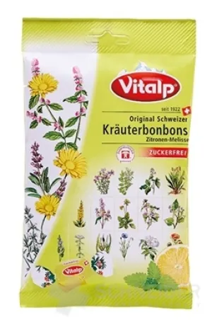 Vitalp Kräuterbonbons Citrón + medovka