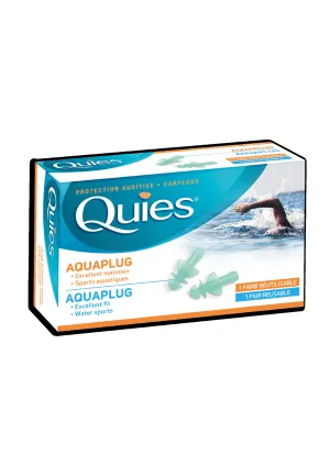 Quies Aquaplug Chrániče sluchu do vody