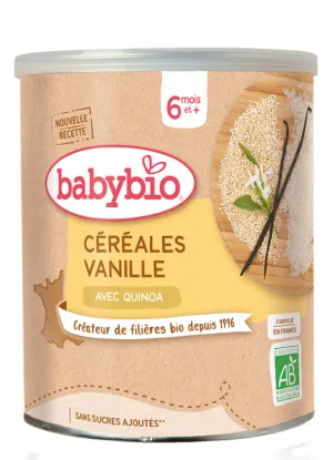 BabyBio Nemliečna KAŠA s vanilkou