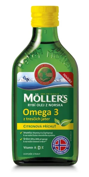 Mollers Omega 3 citrón 250 ml