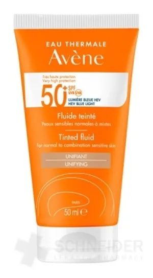 AVENE Tónovací FLUID SPF50+ UNIFYING