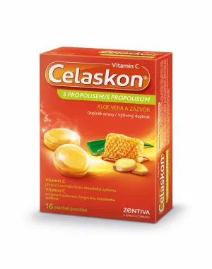 Celaskon s propolisom - aloe vera a zázvor