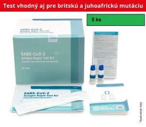 Antigénový test vhodný aj na delta a omicron mutáciu, pre školákov zo špičky nosa
