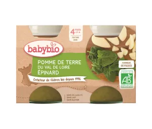 BabyBIO Zemiaky so špenátom
