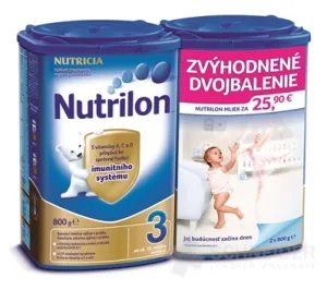 NUTRILON 3 bez príchute NOVÉ ZLOŽENIE