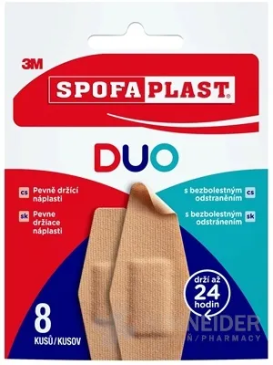 3M SPOFAPLAST č. 612 DUO náplasti