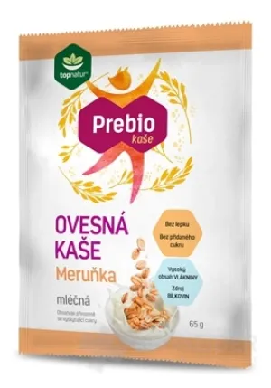 topnatur Prebio OVSENÁ KAŠA mliečna Marhuĺa