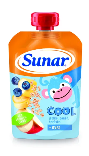 Sunar COOL Jablko, Banán, Čučoriedka + OVOS