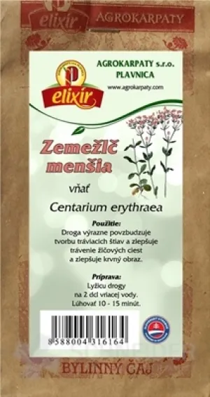 AGROKARPATY ZEMEŽLČ MENŠIA vňať