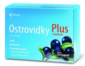 Ostrovidky plus s luteínom 30 cps.
