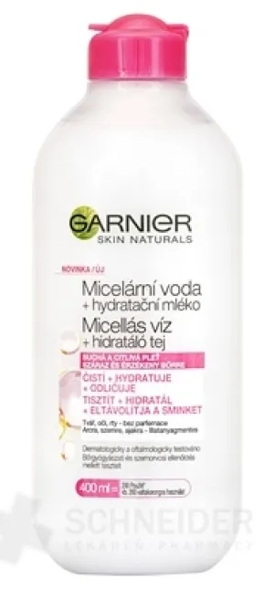 GARNIER Skin Naturals Micelárna voda + mlieko