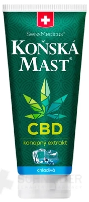 KONSKÁ MASŤ s CBD chladivá