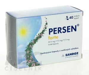 Persen forte, 40 cps. dur