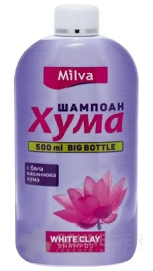 Milva ŠAMPÓN Huma WHITE CLAY BIG