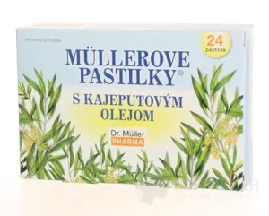 MÜLLEROVE PASTILKY S KAJEPUTOVÝM OLEJOM