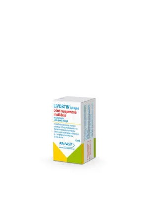 LIVOSTIN® 0,5 mg/ml očné suspenzné kvapky